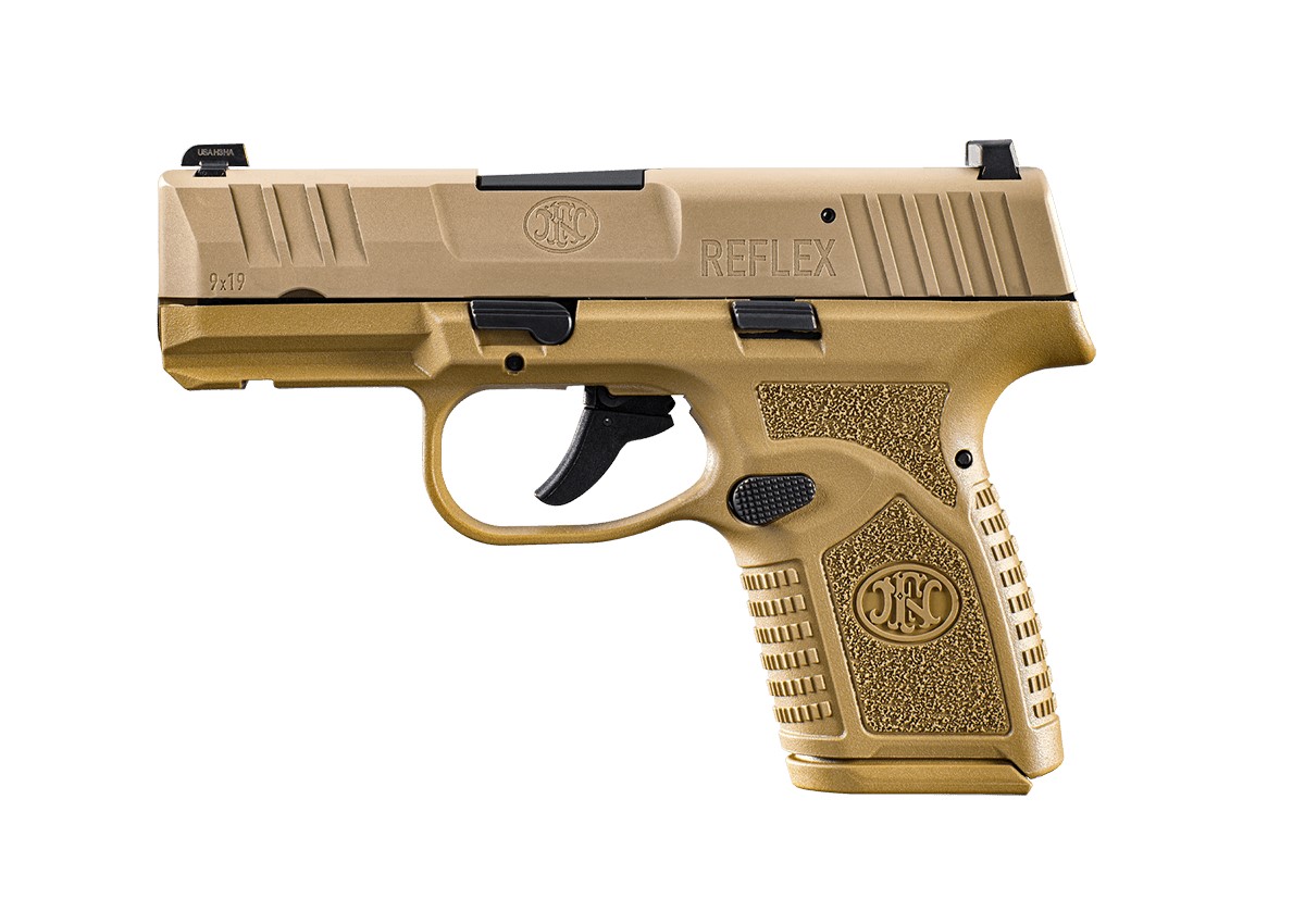 FN REFLEX 9MM FDE 3.3" 10+1 NMS