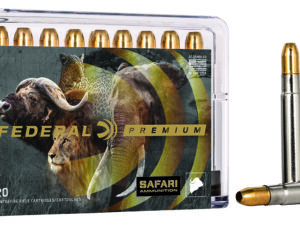 Federal P416RT2 Premium Safari Cape-Shok 416RemMag 400gr Trophy Bonded Sledgehammer Solid 20 Per Box/10 Case