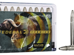 Federal P375T1 Premium Safari Cape-Shok 375H&HMag 300gr Trophy Bonded Bear Claw 20 Per Box/10 Case
