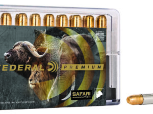 Federal P470T2 Premium Safari Cape-Shok 470NitroExpress 500gr Trophy Bonded Sledgehammer Solid 20 Per Box/10 Case