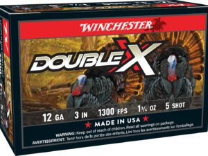 Winchester Ammo STH1235 Double X High Velocity Turkey 12Gauge 3" 1 3/4oz 5Shot 10 Per Box/10 Case