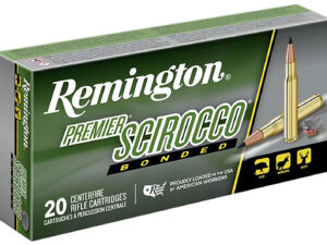 Remington Ammunition 29330 Premier Scirocco Bonded 300WinMag 180gr Swift Scirocco Bonded 20 Per Box/10 Case