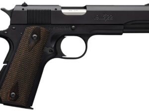 Browning 051802490 1911-22 A1 *CA Compliant Full Size 22 LR 10+1, 4.25" Matte Stainless Steel Barrel, Matte Black Serrated Slide & Aluminum Frame w/Beavertail