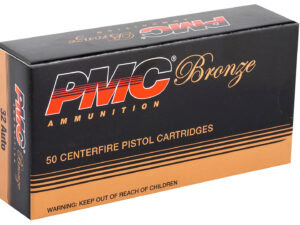 PMC 32A Bronze  32ACP 71gr Full Metal Jacket 50 Per Box/20 Case