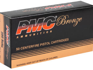 PMC 380A Bronze  380ACP 90gr Full Metal Jacket 50 Per Box/20 Case