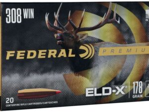 FEDERAL 308 WIN 178 GR ELD-X 20 RD/BX 10 BX/CS