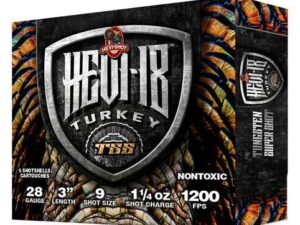 HEVI-SHOT HEVI-18 TSS TURKEY 28GA 3IN 1-1/4OZ #9 5 RD/BX 10 BX/CS