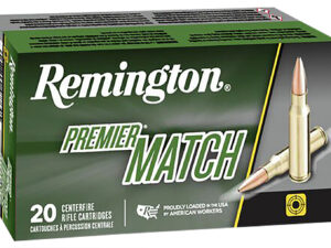 Remington Ammunition 21503 Premier Match 300Blackout 125gr Sierra MatchKing Open Tip Match 20 Per Box/10 Case