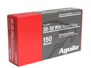 Aguila Ammunition 30-30 Win Rifle Ammo - 150 Grain | Soft Point | 20rd Box