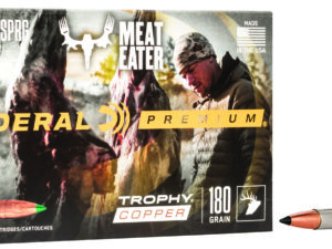 Federal P3006TC1 Premium  30-06Springfield 180gr Trophy Copper 20 Per Box/10 Case