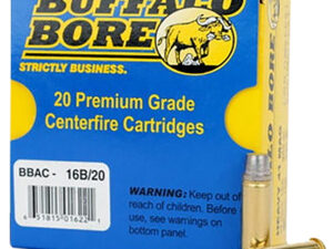 Buffalo Bore Ammunition 16B20 Heavy Strictly Business 41Rem Mag 230gr Hard Cast Semi Wadcutter 20 Per Box/12 Case