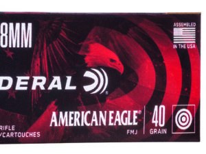 Federal AE5728A American Eagle Handgun 5.7x28mm 40gr Full Metal Jacket 50 Per Box/10 Case