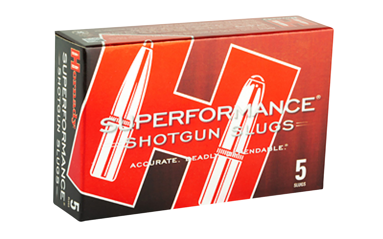 Hornady 86236 Superformance 12 Gauge 2.75" MonoFlex Slug Shot 5 Per Box/ 20 Case
