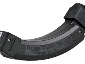 Ruger 90398 BX-25 Value Pack 25rd Magazine Fits Ruger 10/22/SR/American Rimfire/Charger 22LR Black 2 Pack