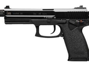 HK 81000080 Mark 23  45 ACP 10+1, 5.87"  Black Steel Threaded Barrel, Serrated Steel Slide, Polymer Frame, Black Polymer Grip, Ambidextrous