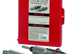 Hornady 546366 Custom Grade Series I 2 Die Set for 303 British Includes Sizing Seater