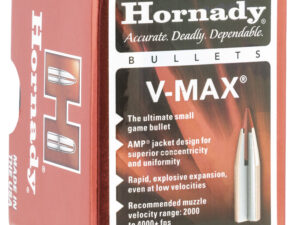 Hornady 21710 V-Max  17 Cal .172 20 gr V Max 100 Per Box/ 40 Case