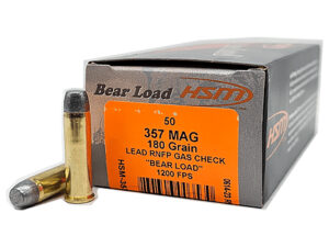 HSM 450BUSHMASTER1N Bear Load  450 Bushmaster 300 gr Jacketed Soft Point 20 Per Box/ 25 Case