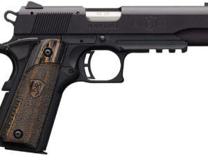 Browning 051816490 1911-22 Black Label Full Size Frame 22 LR 10+1, 4.25" Stainless Steel Barrel, Matte Black Serrated Slide & Polymer Frame w/Beavertail & Picatinny Rail
