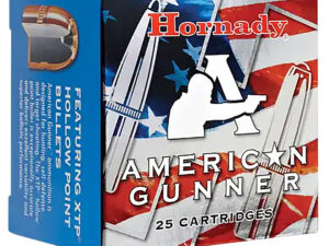 Hornady 91364 American Gunner  40S&W 180gr Hornady XTP Hollow Point 25 Per Box/10 Case