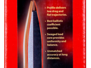 Hornady 3039 Match  30 Cal .308 155 gr Hollow Point Boat Tail Match 100 Per Box/ 15 Case