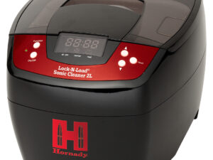 Hornady 043320 Lock-N-Load Sonic Cleaner 2L Black Multi Caliber
