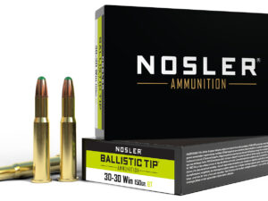 Nosler 40065 Ballistic Tip  30-30Win 150gr Round Nose Ballistic Tip 20 Per Box/10 Case