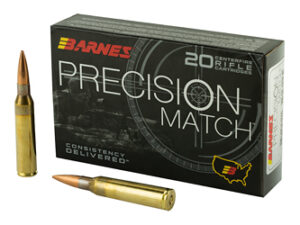BARNES PREC MTH 338LAP 300GR 20/200