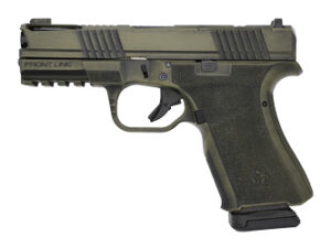 BRO FRONTLINE+ 9MM 4" 15RD BW GREEN