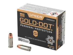 SPR GOLD DOT 25ACP 35GR HP 20/200
