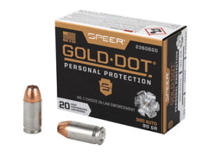 SPR GOLD DOT 380ACP 90GR HP 20/200