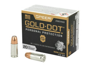 SPR GOLD DOT 9MM 115GR HP 20/200