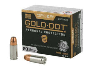 SPR GOLD DOT 9MM 147GR HP 20/200