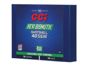 CCI 40S&W BISMUTH SHOTSHELL 10/200