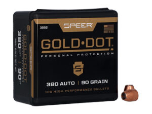 SPR GOLD DOT .355 90GR HP 100CT
