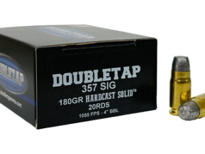 DBLTAP 357SIG 180GR HARDCAST 20/1000