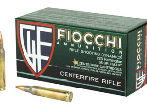 FIOCCHI 223REM 55GR FMJBT 50/1000