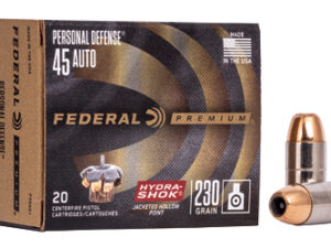 FED HYDRA-SHOK 45ACP 230GR HP 20/500