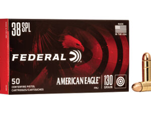 FED AM EAGLE 38SPL 130GR FMJ 50/1000