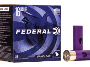 FED GAME LOAD 16GA 2 3/4" #8 25/250