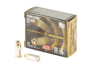 FED HYDRA SHOK 32ACP 68GR JHP 20/200