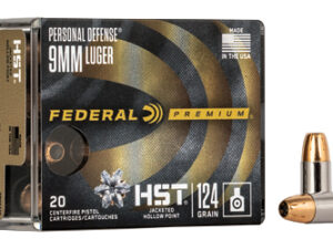 FED PRM HST 9MM 124GR JHP 20/200