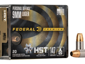 FED PRM HST 9MM 147GR JHP 20/200