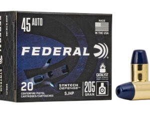 FED SYN DEF 45ACP 205GR SJHP 20/200