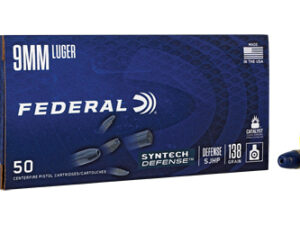FED SYN DEF 9MM 138GR SJHP 50/500