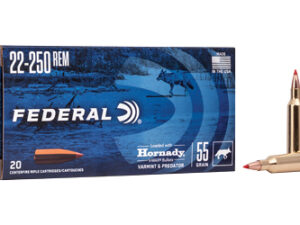 FED V&P 22-250REM 55GR V-MAX 20/200
