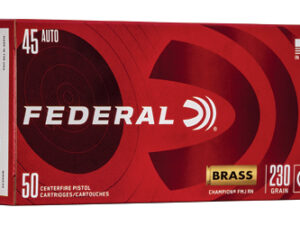 FED CHAMP 45ACP 230GR FMJ BRSS 50/1