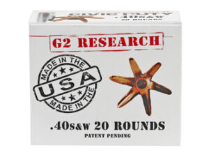 G2R CIVIC DUTY 40S&W 122GR 20/500