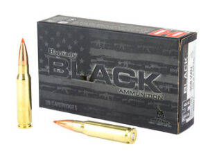 HRNDY BLACK 308WIN 168GR AMAX 20/200