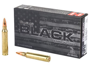 HRNDY BLACK 556NATO 62GR FMJ 20/200